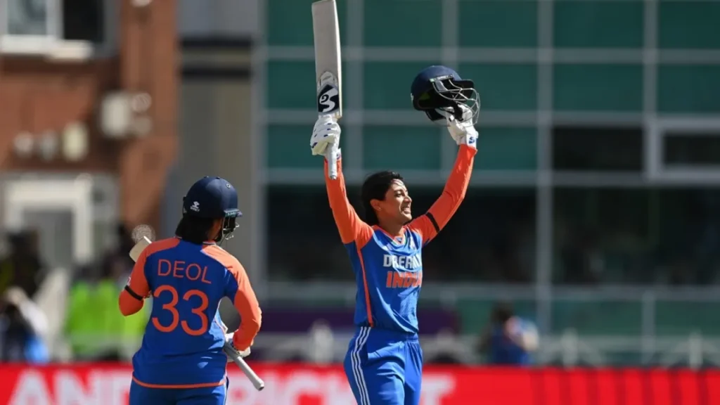 IND-W vs ENG-W 1st T20I: भारत की धमाकेदार शुरुआत