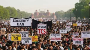 SSC परीक्षा 2025 रद्द! दिल्ली में छात्रों का गुस्सा फूटा